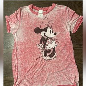 Official Disney Classic Red Minnie Mouse Smiling T-Shirt!  Vintage Look  M MED